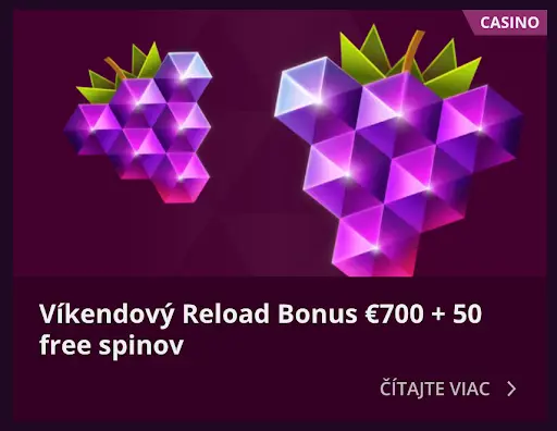 Malina casino bonus